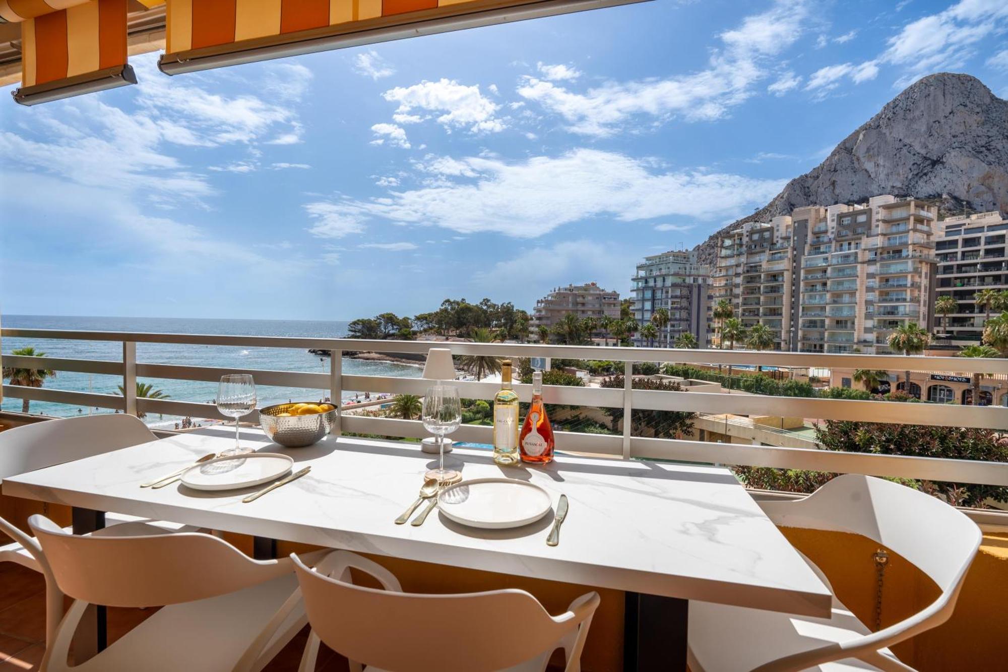 Voramar II On The Beach Calpe Eksteriør billede